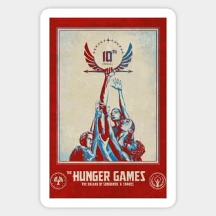 The Hunger Games - The Ballad of Songbirds & Snakes Sticker